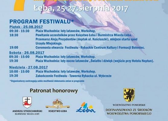 VII Festiwal Latawców w Łebie