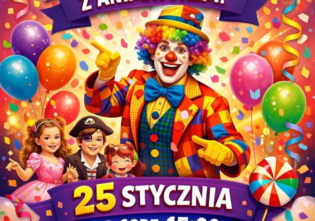 Bal karnawałowy z animatorem w