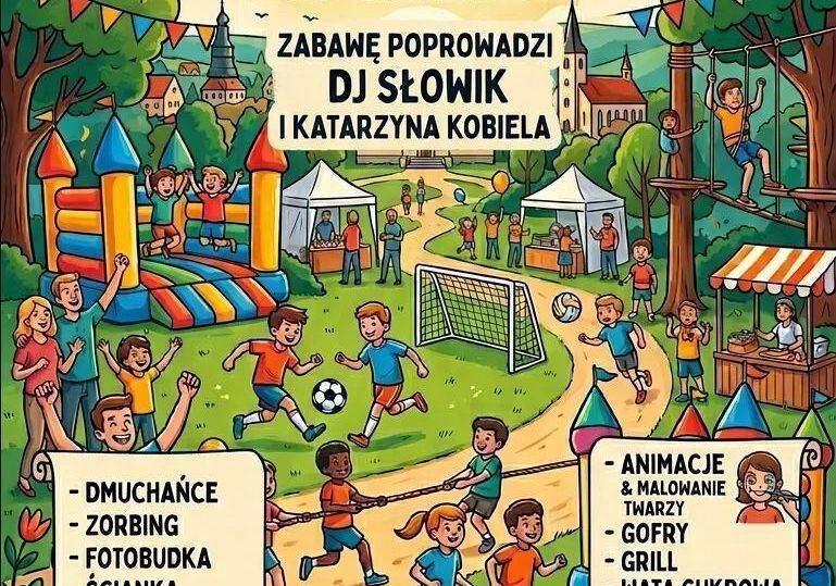 Dzień zabaw i sportu w Krępie