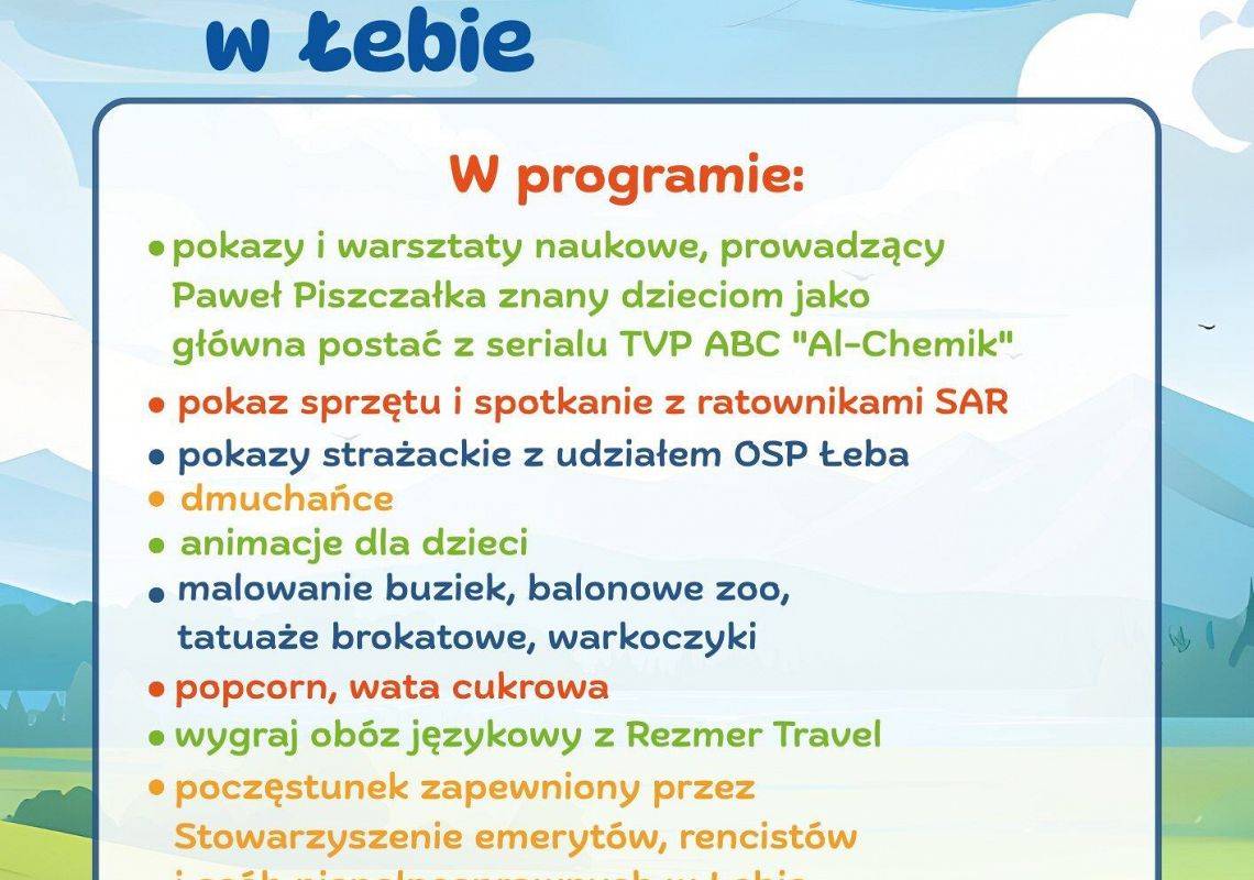 Dzień Dziecka w Łebie