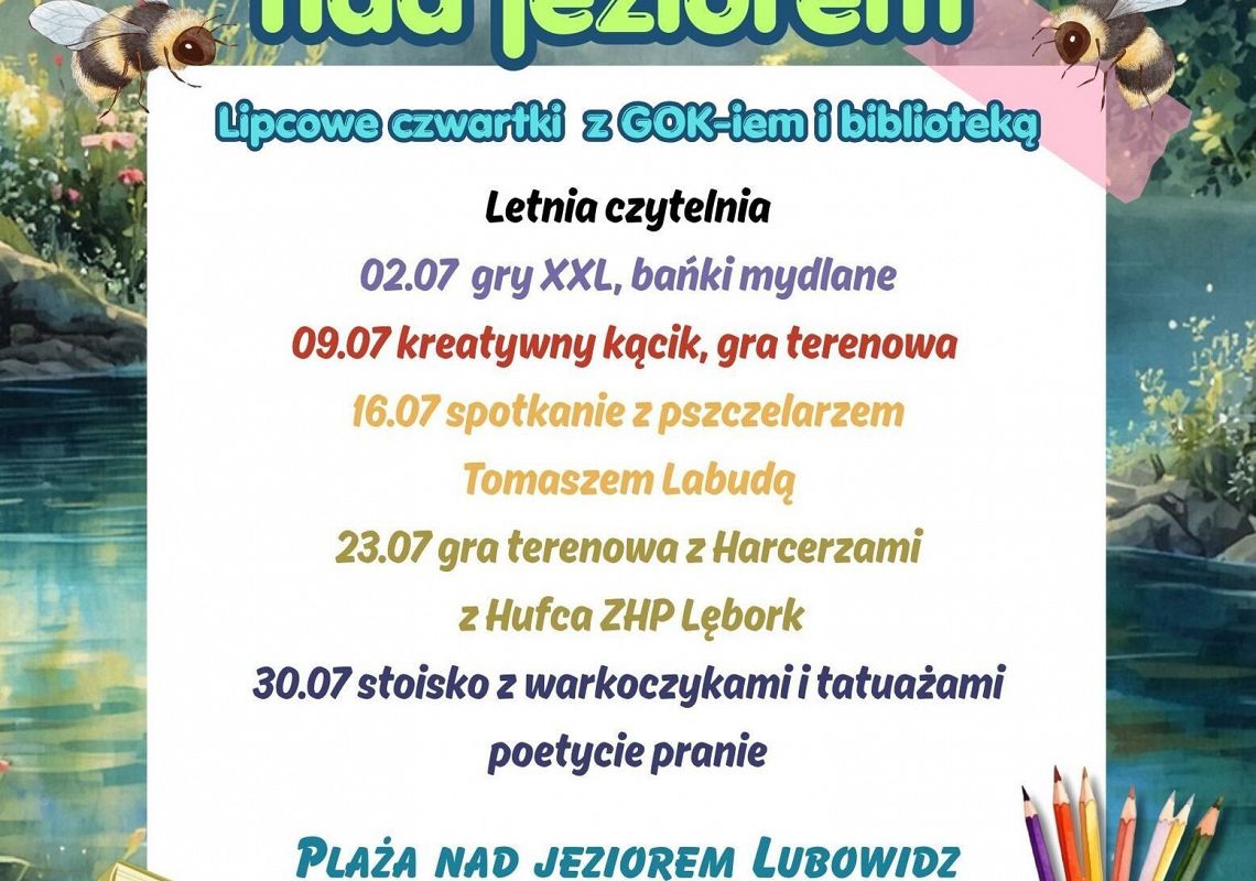 Coolturalnie nad jeziorem