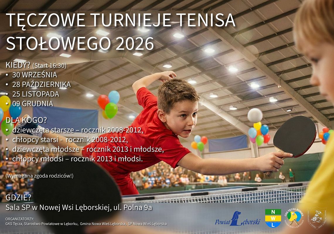 POWIATOWY TURNIEJ TENISA