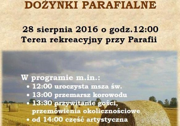 Dożynki Parafialne w