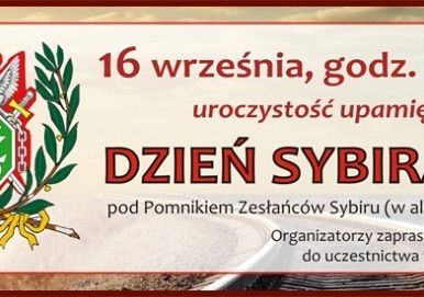 Obchody Dnia Sybiraka w