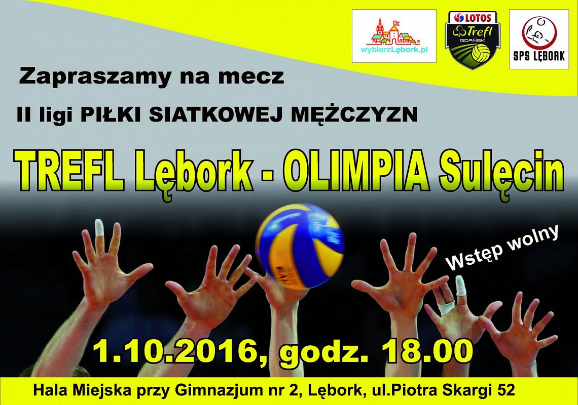 Mecz II ligii Piłki Siatkowej