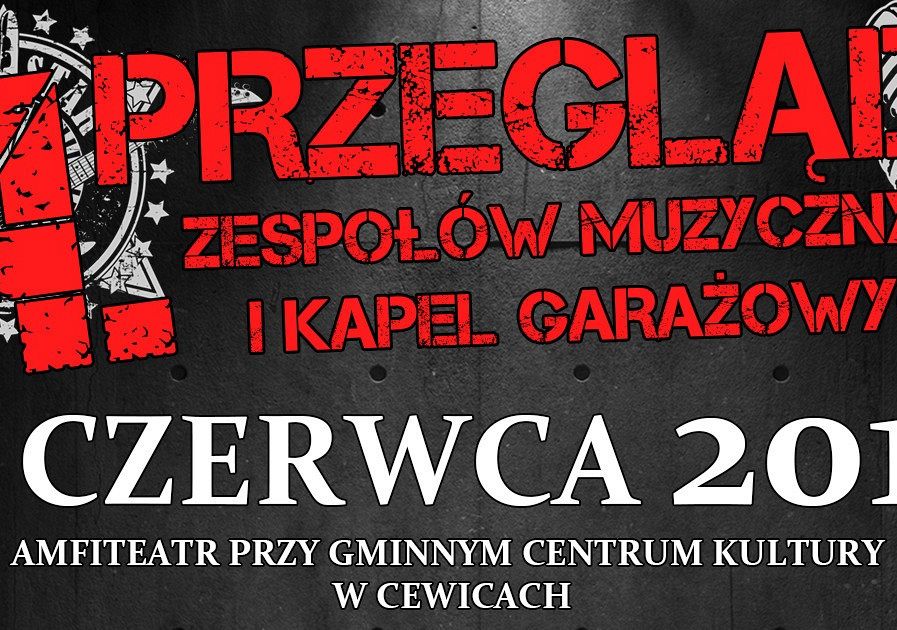Zgłoszenia do Przeglądu Kapel