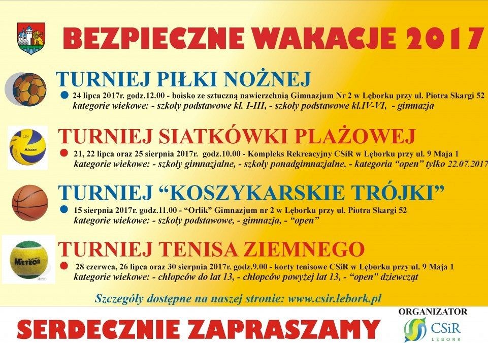 Bezpieczne wakacje 2017