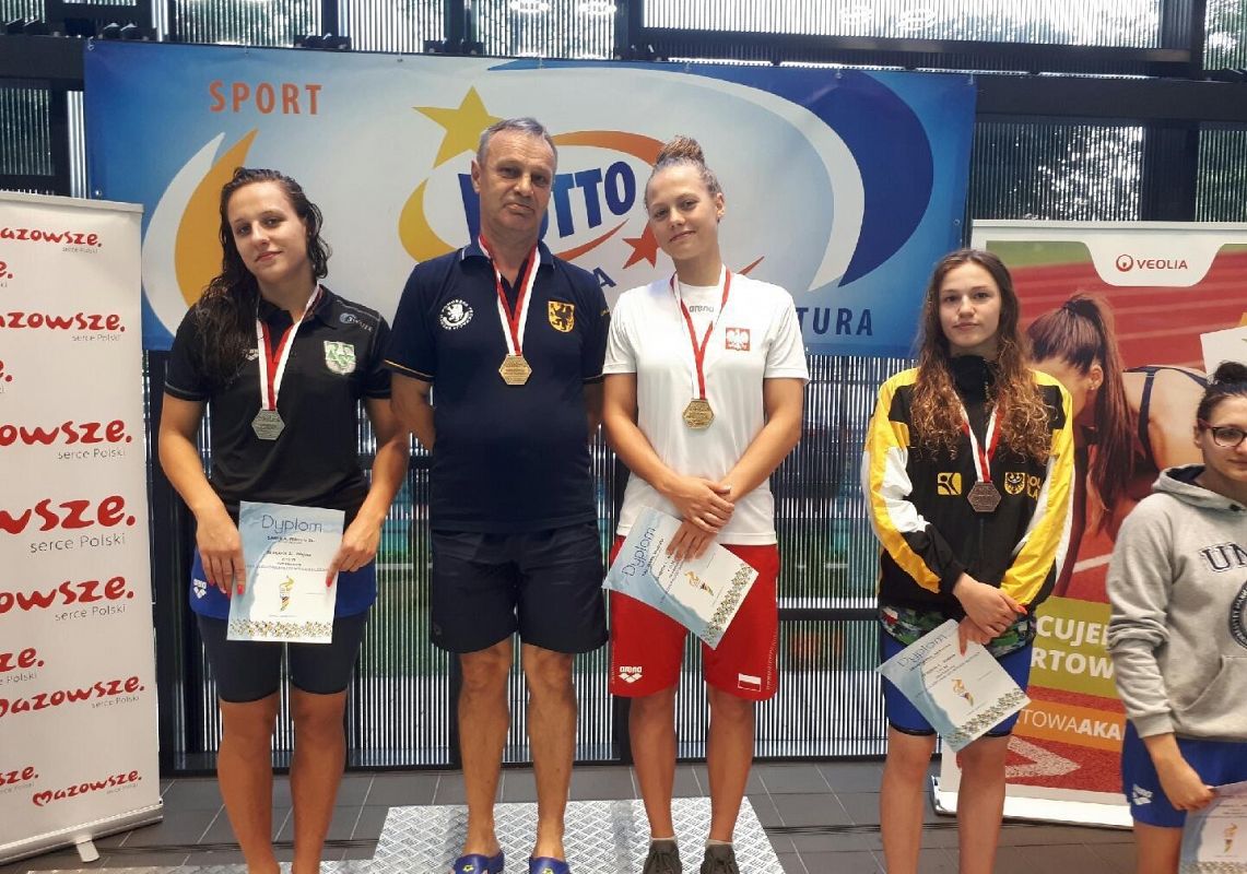 Trzy złote medale Weroniki