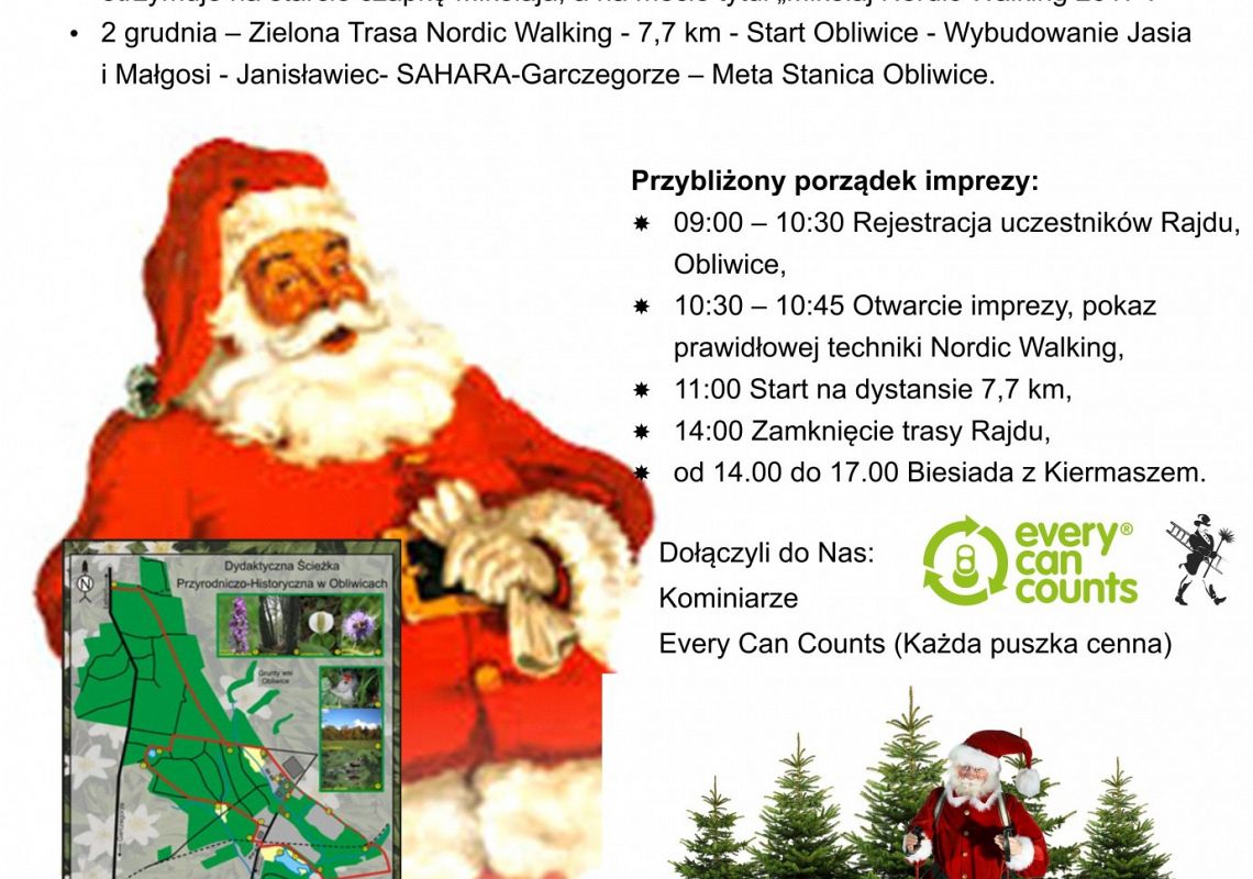 VI Mikołajkowe Nordic Walking