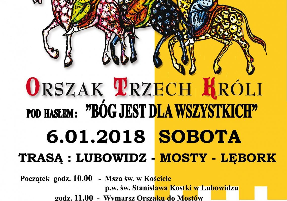 Zaproszenie na Orszak Trzech