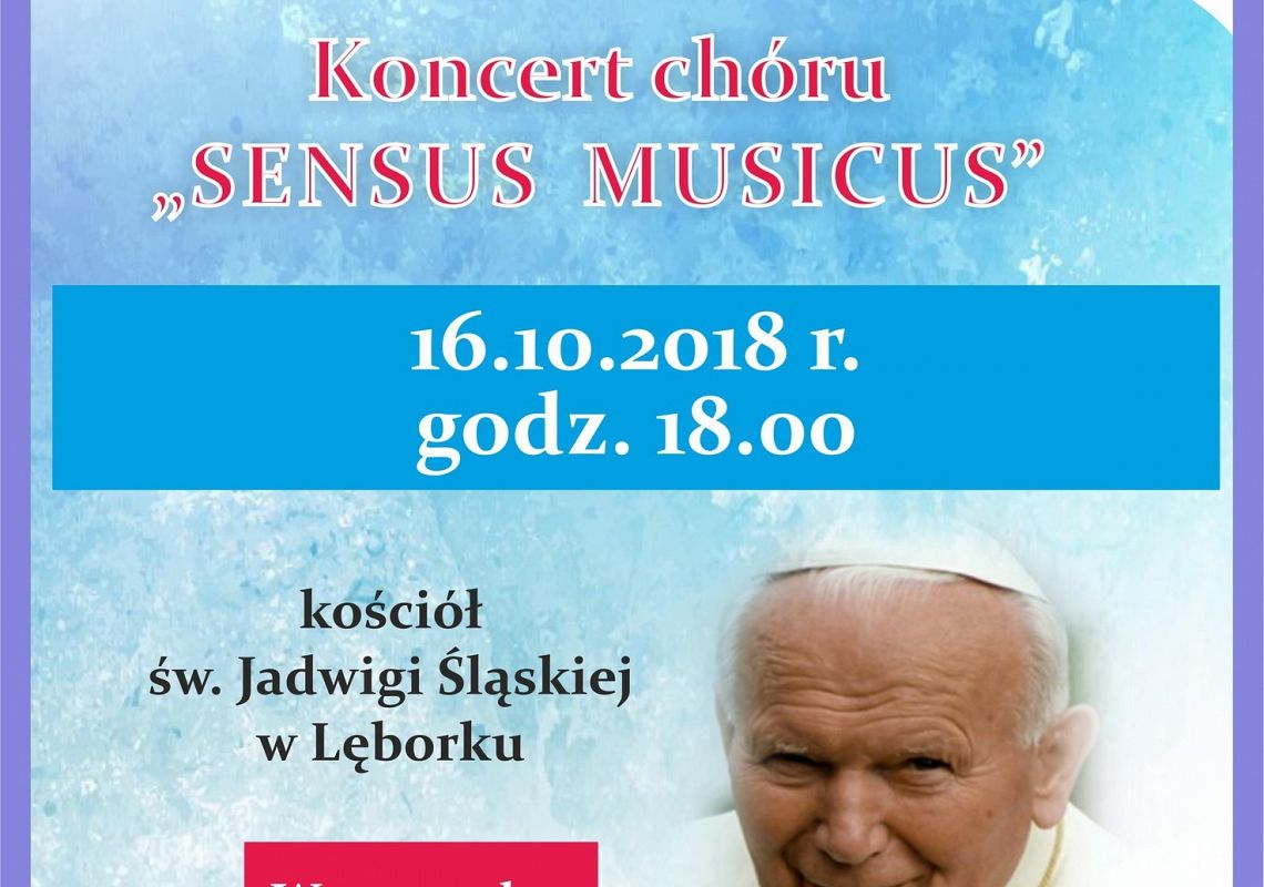 Zapowiedź koncertu w wykonaniu