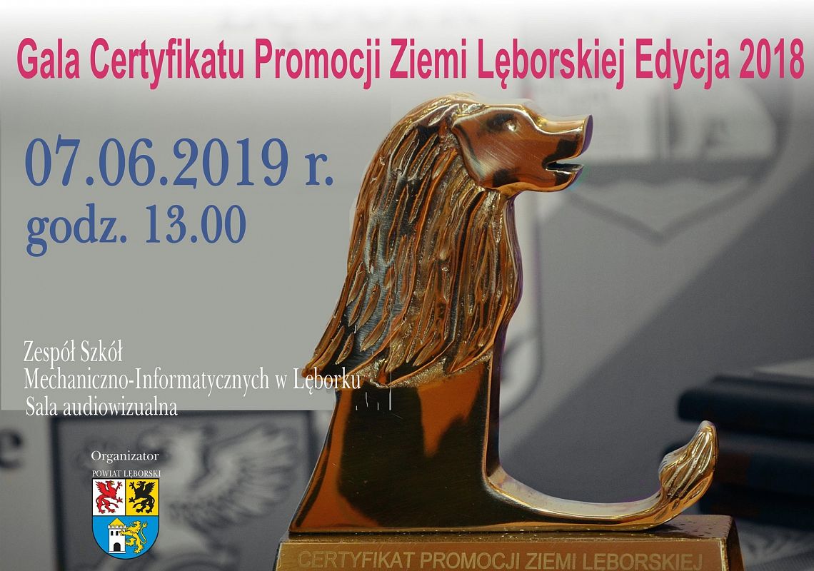 Certyfikat po raz XVI