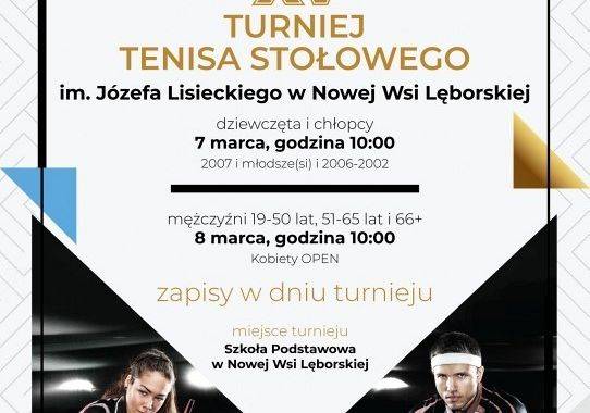 XV Turniej Tenisa Stołowego