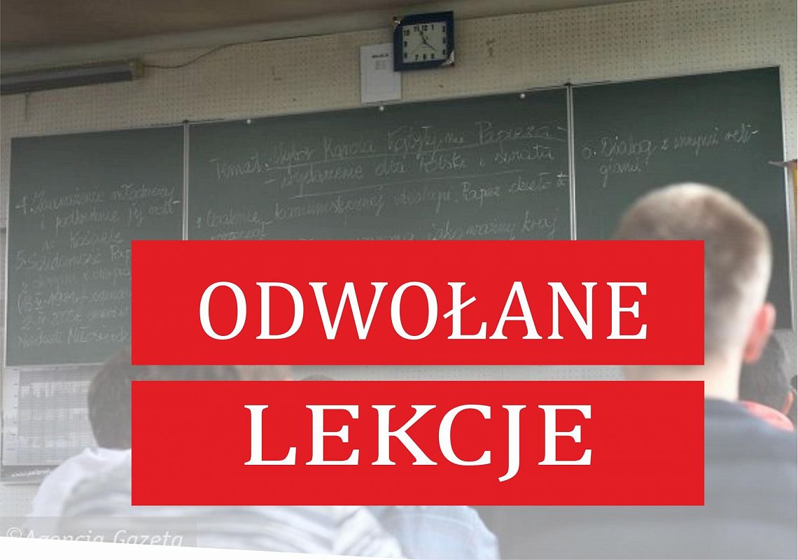 Z ostatniekj chwili. Odwołane