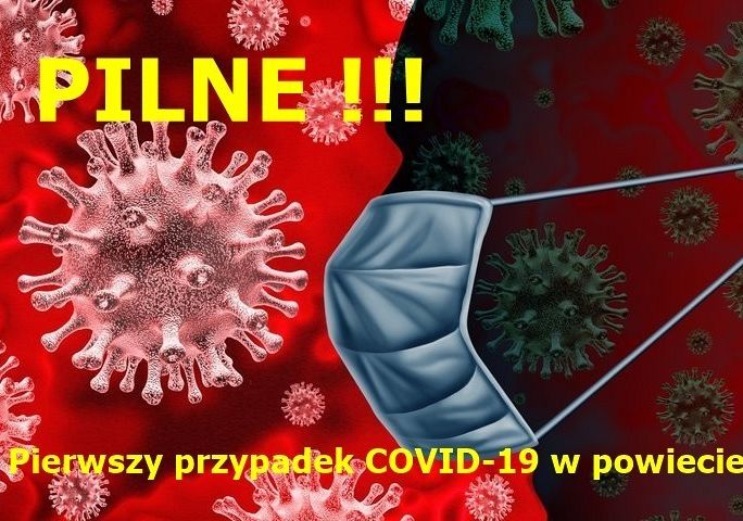 PILNE! Pierwszy przypadek