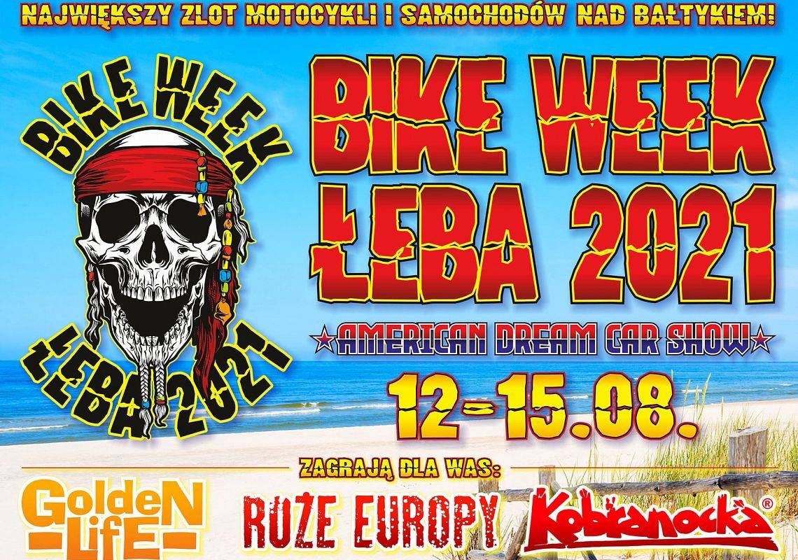 Plakat Bike Week Łeba
