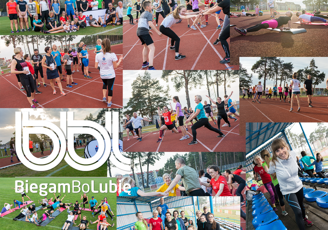 BiegamBoLubię - Plakat akcji