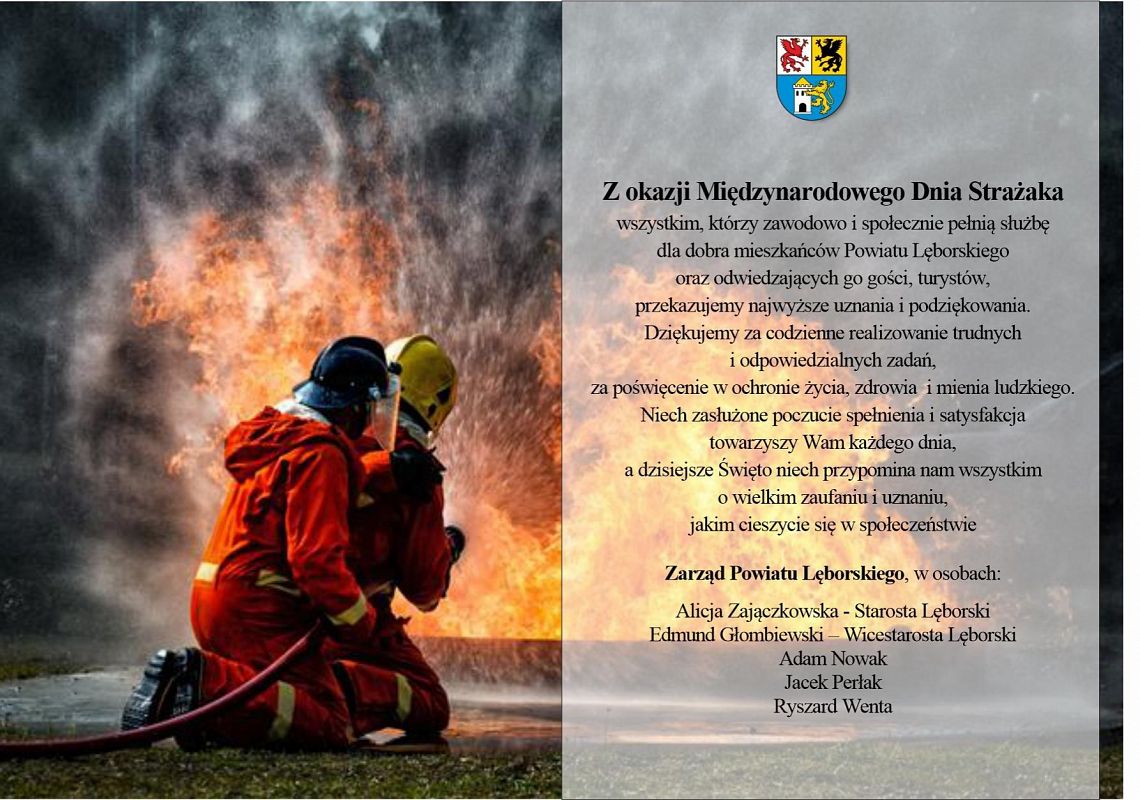 Życzenia od Zarządu Powiatu