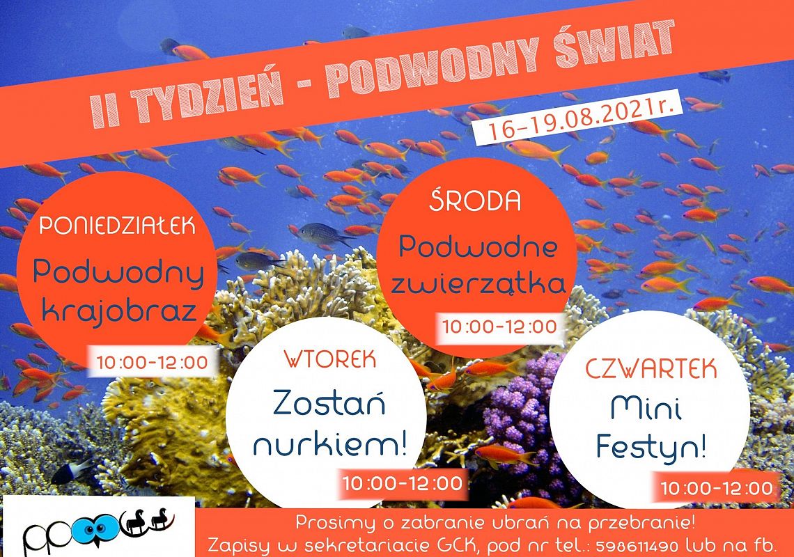 Podwodny świat – zajęcia dla