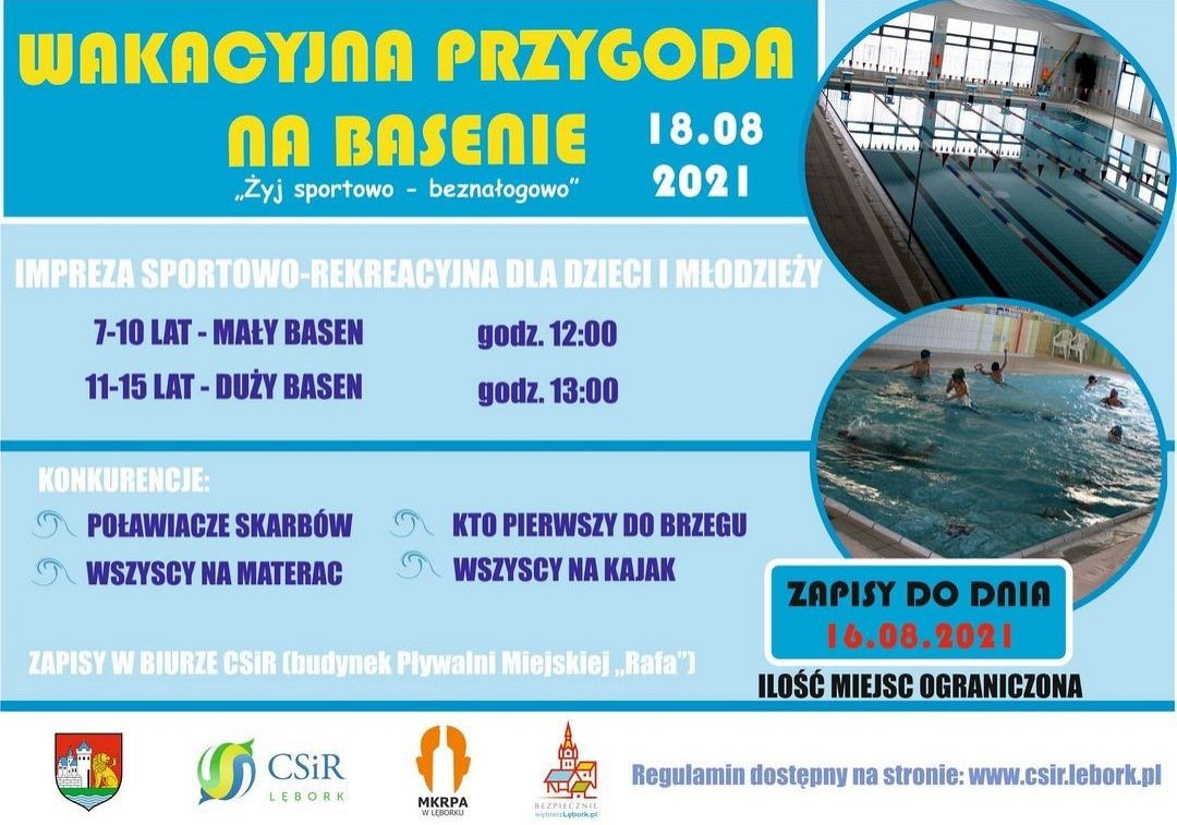 Wakacyjna przygoda na basenie