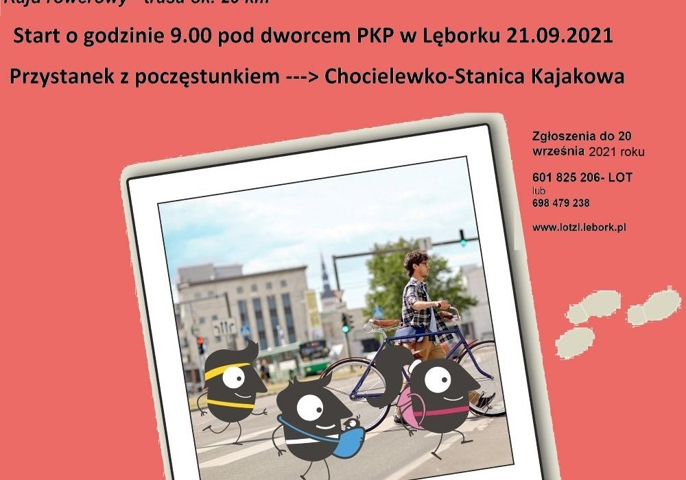 Plakat informacyjny rajdu