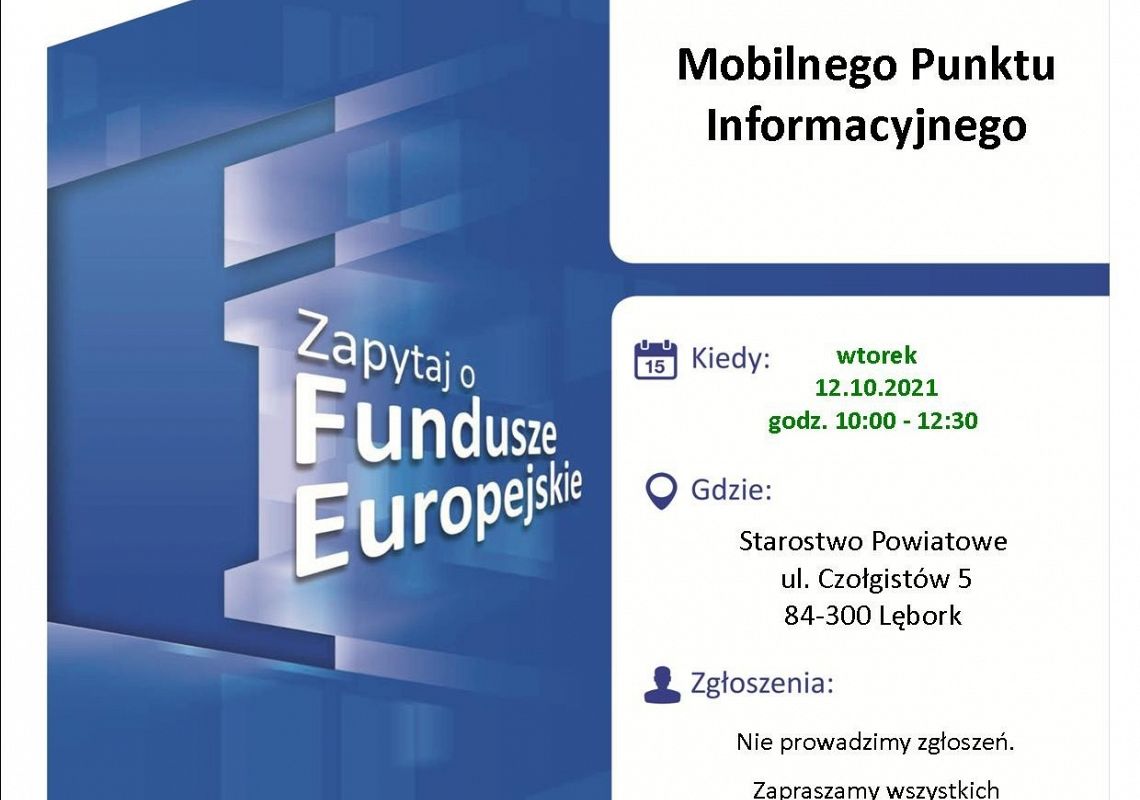 Plakat informacyjny MPI