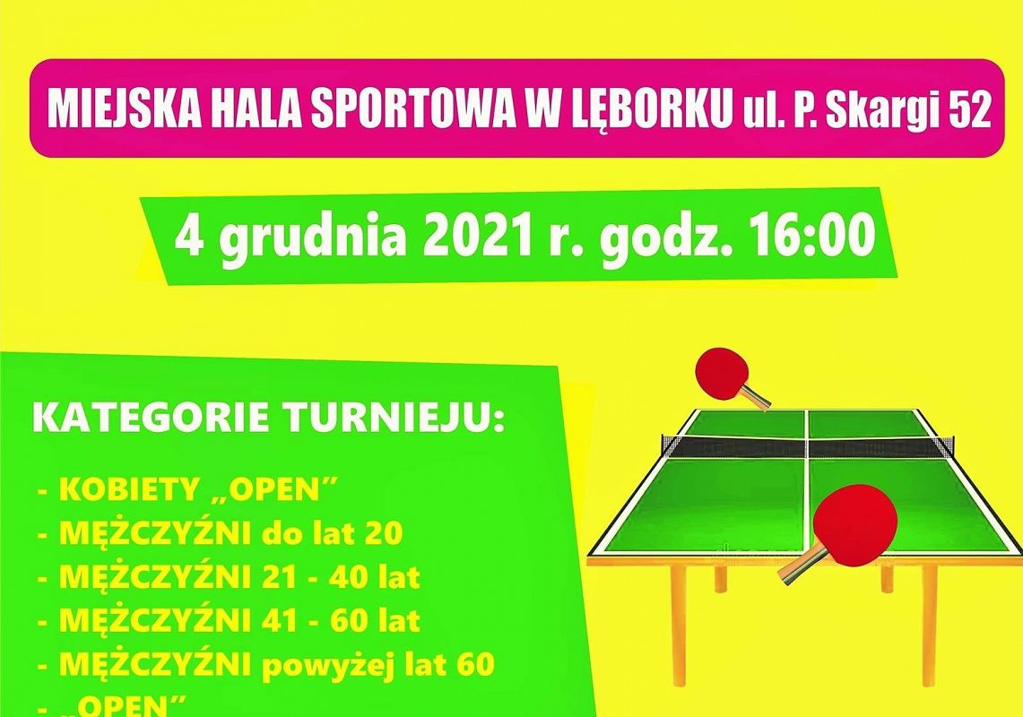 Plakat zawodów
