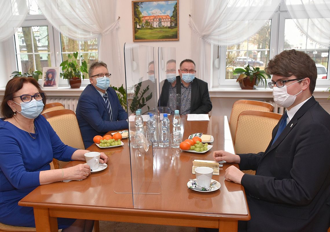 Spotkanie władz Powiatu