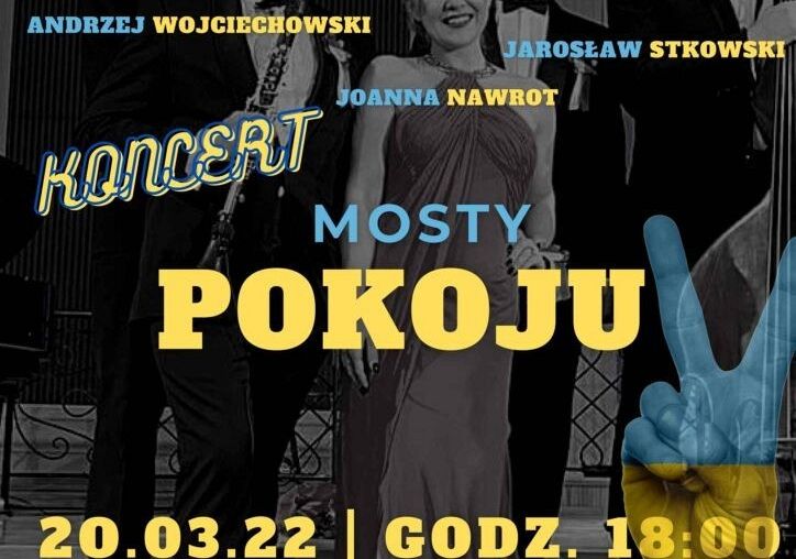 Plakat informacyjny koncertu