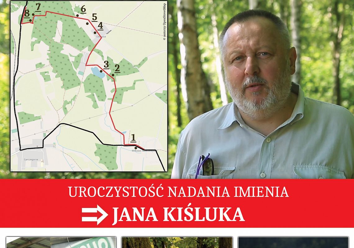 Otwarcie trasy pieszej im.