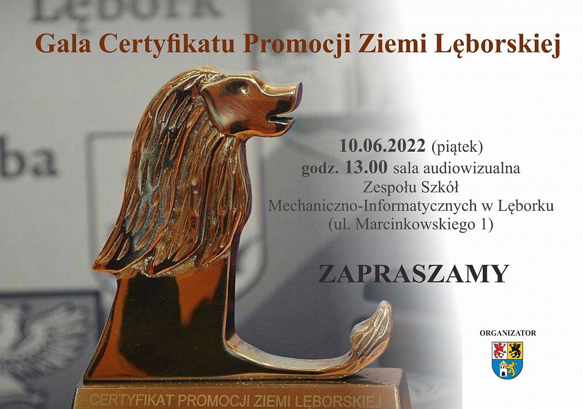 Gala Certyfikatu Promocji