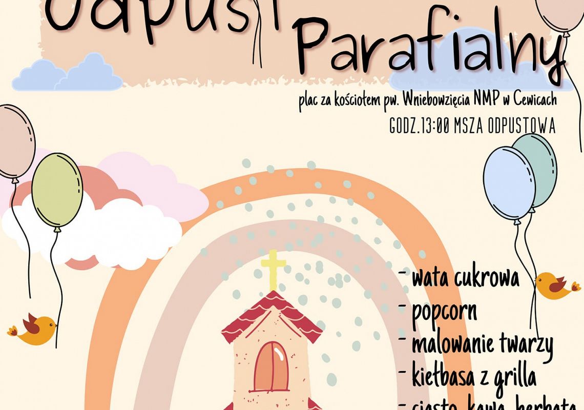 Odpust Parafialny w Cewicach