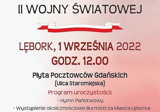 83. rocznica wybuchu II Wojny