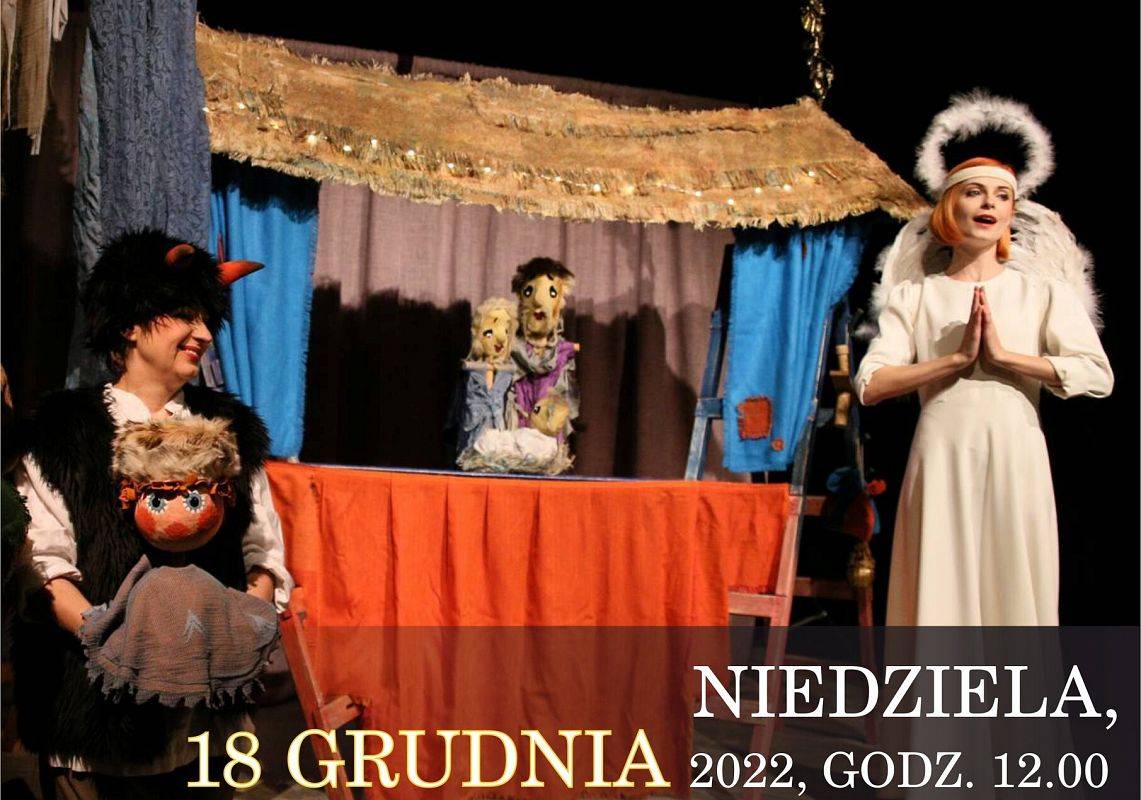 Plakat informacyjny spektaklu