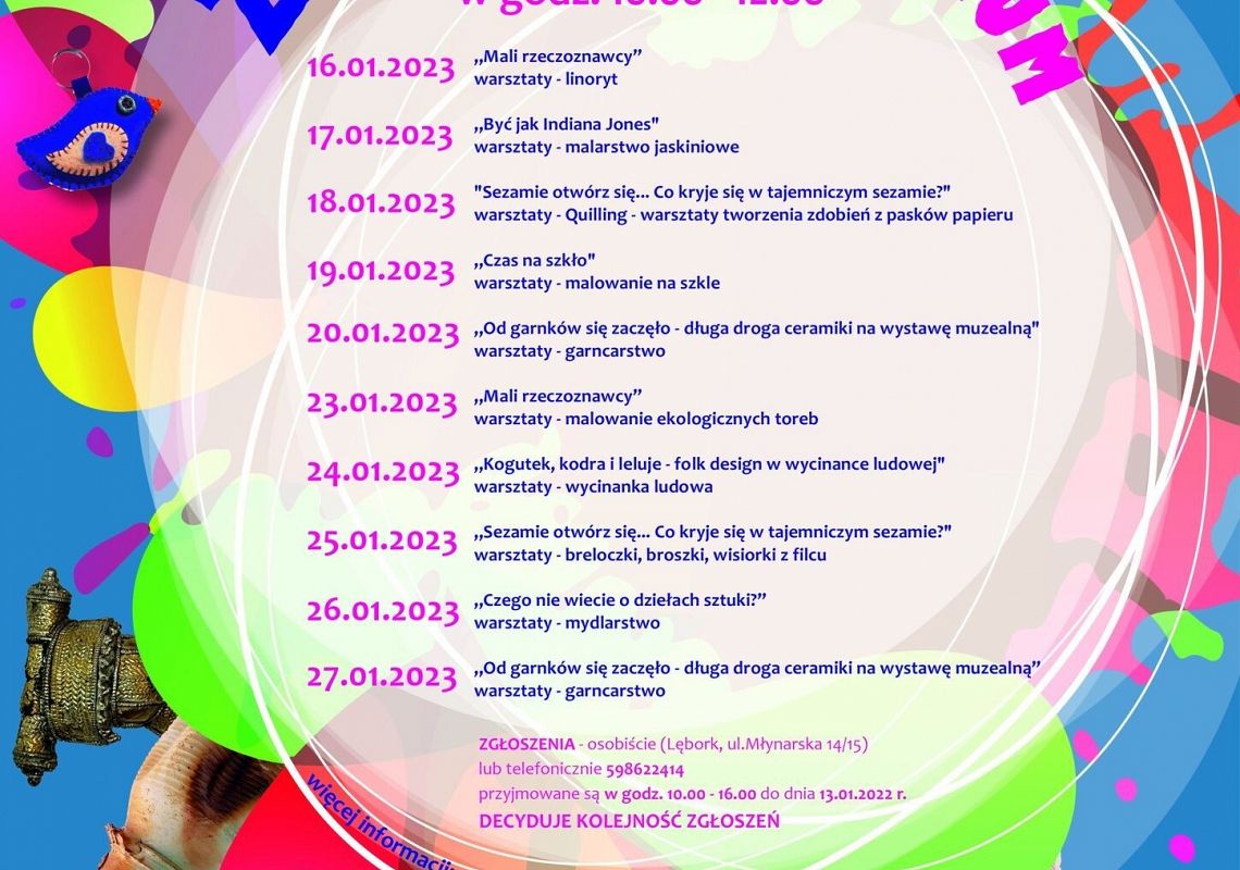 Ferie zimowe w muzeum w