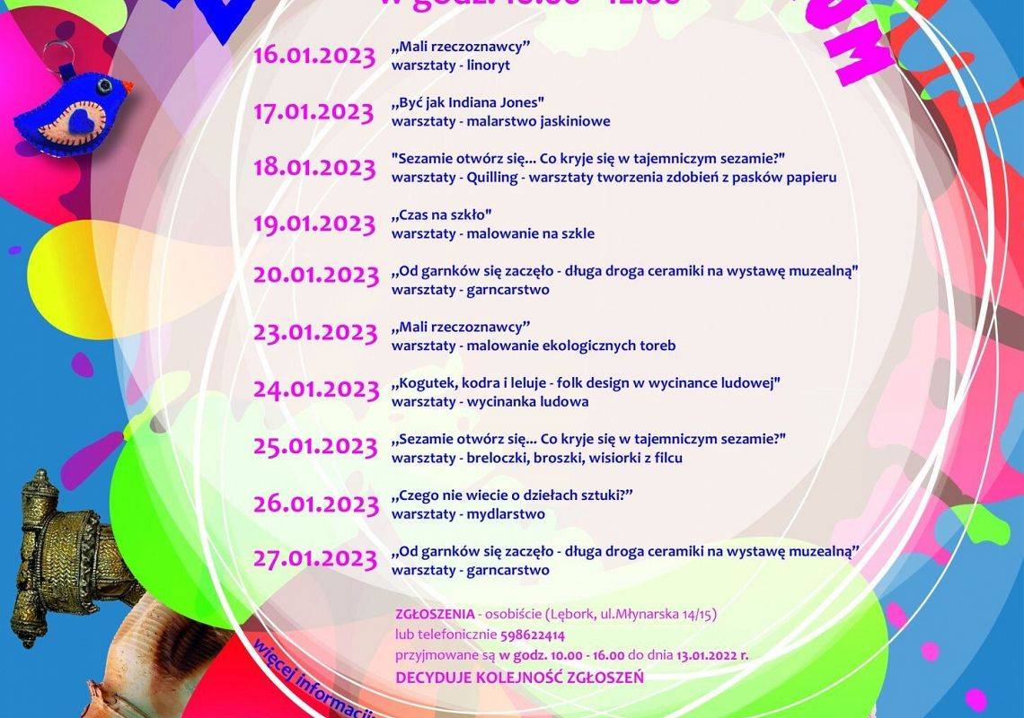 Ferie zimowe w muzeum w