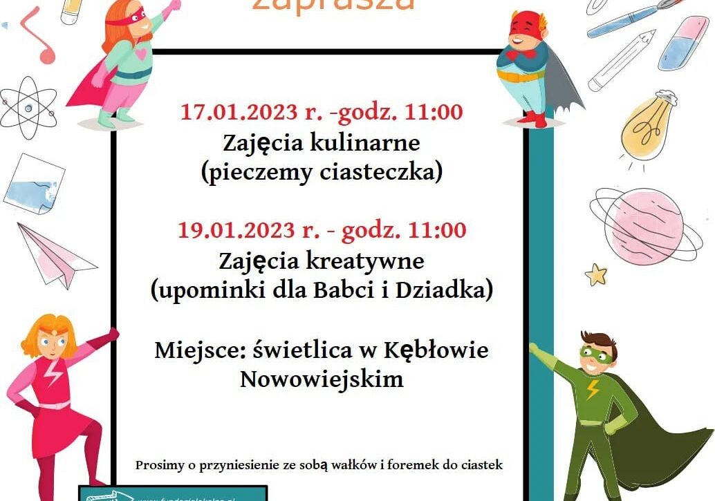 Klub rodzinny - zajęcia