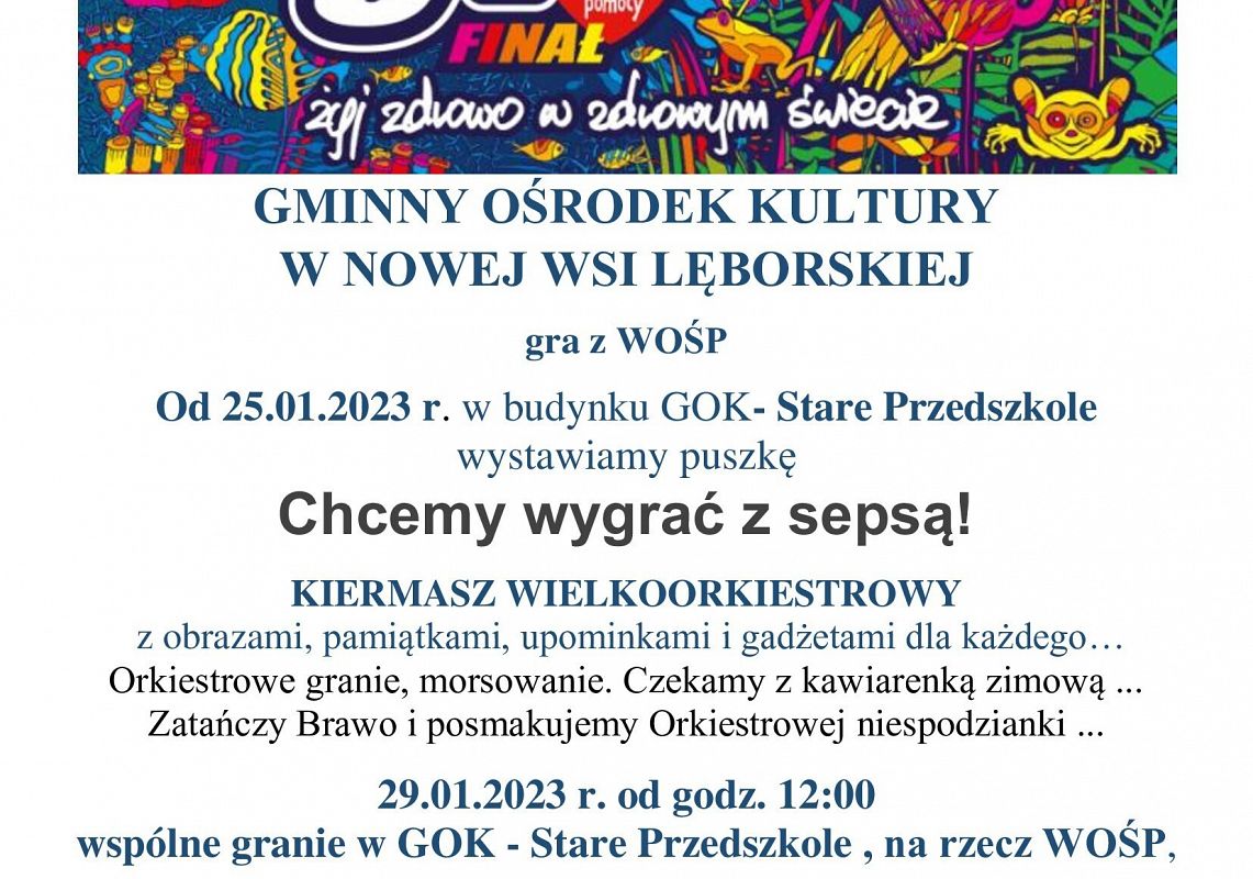 WOŚP w Nowej Wsi Lęborskiej