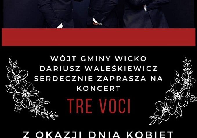 Koncer Tre Voci z okazji Dnia