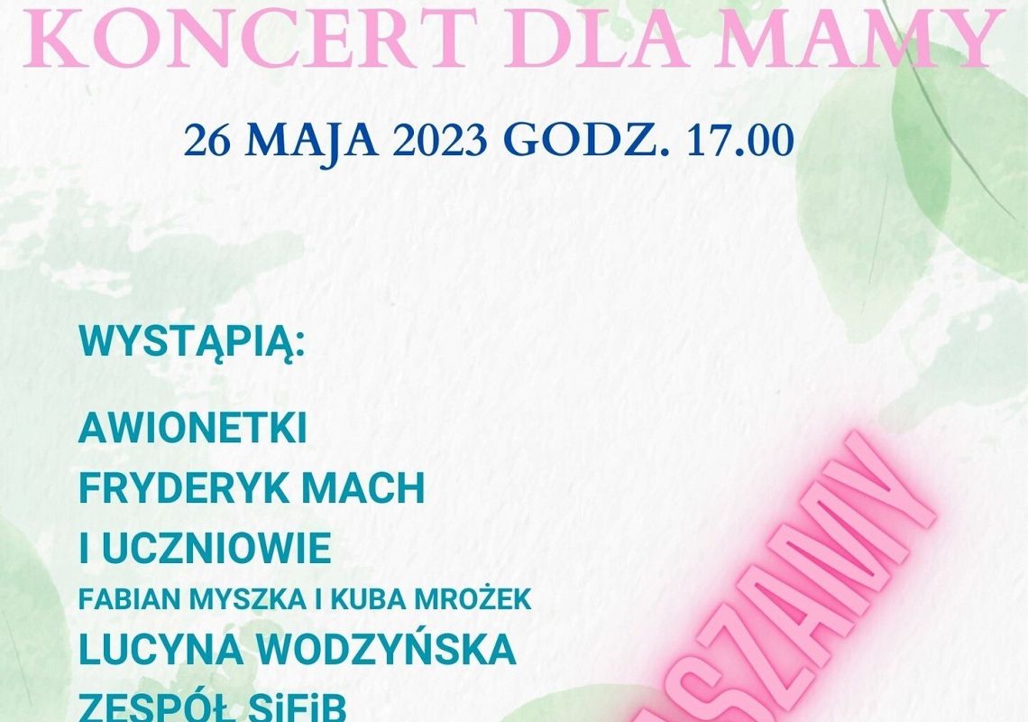 Koncert dla Mamy