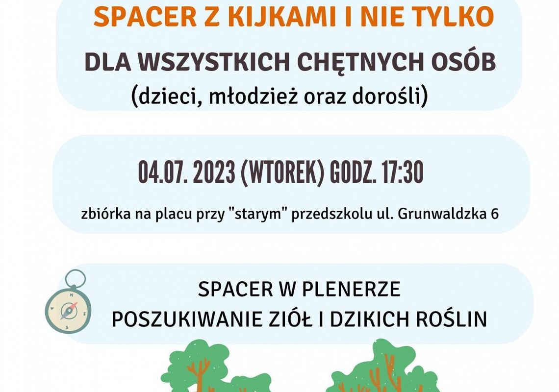 Spacer z kijkami i nie tylko