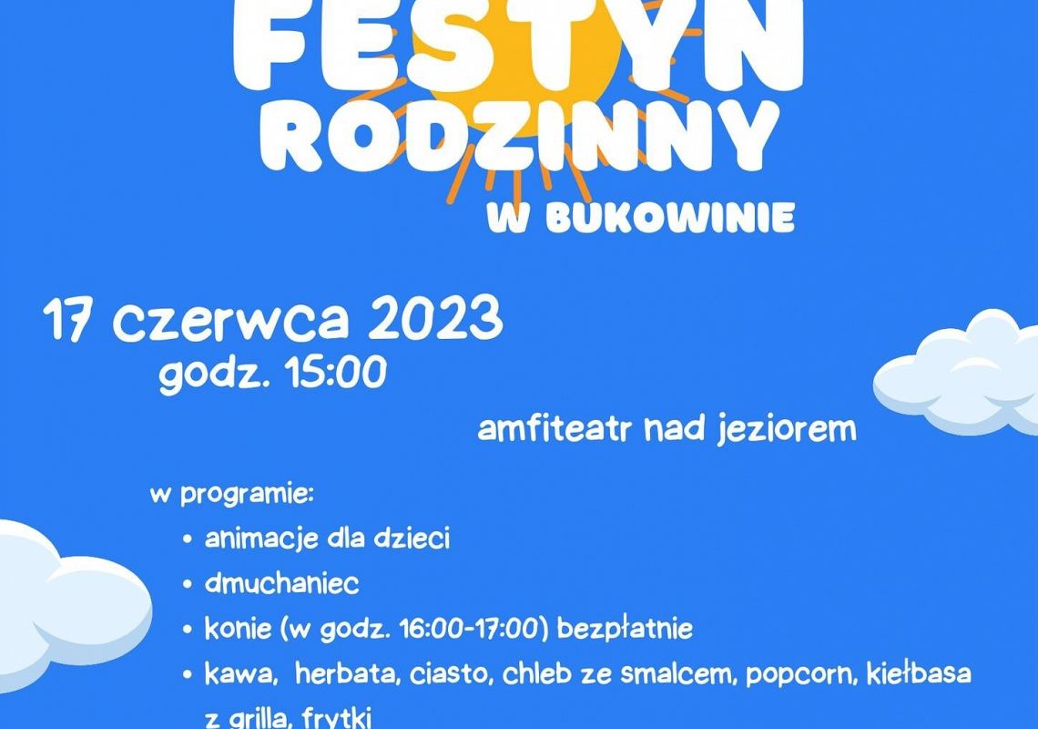 Festyn rodzinny w Bukowinie