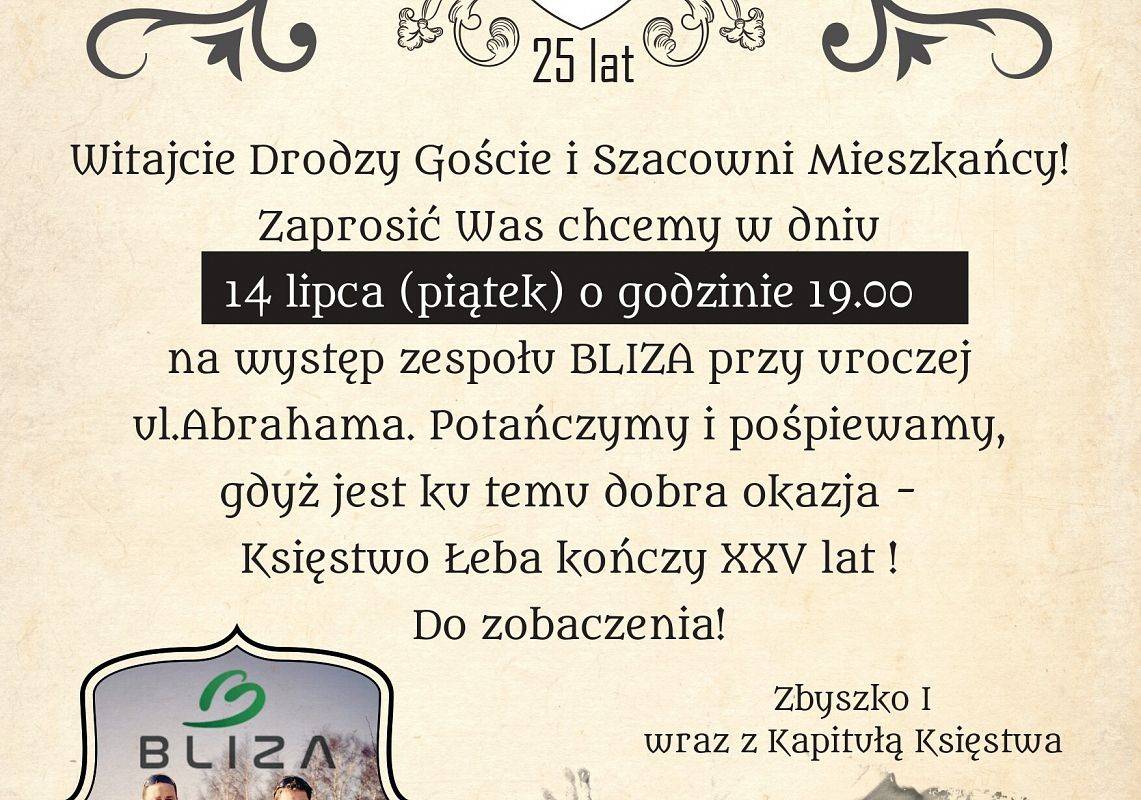 Koncert z okazji XXV-lecia