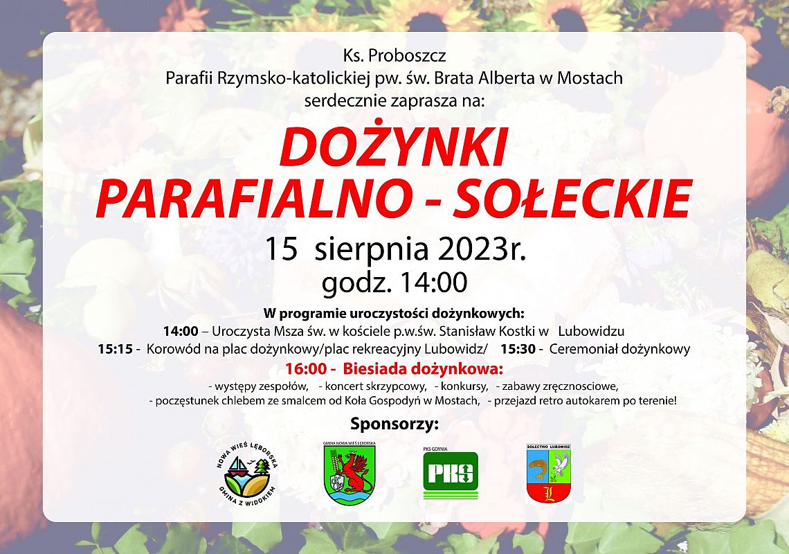 Dożynki parafialno-sołeckie w