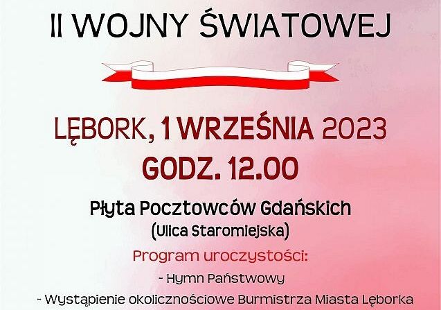 84. rocznica wybuchu II Wojny