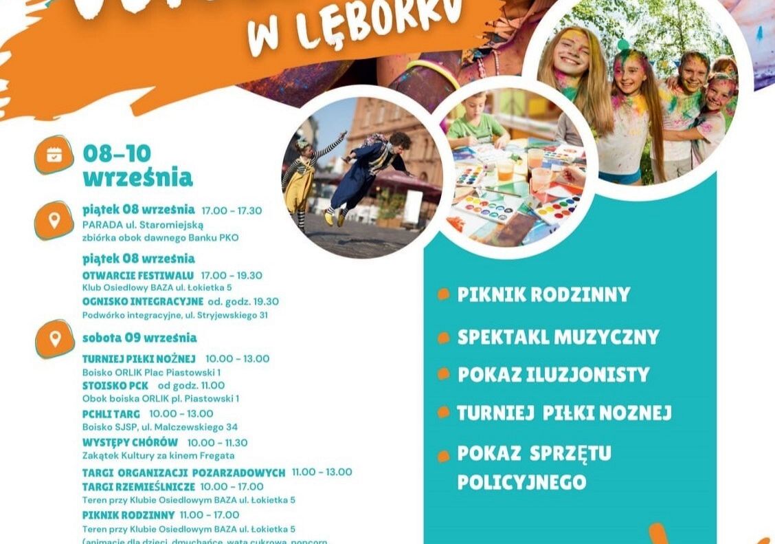 Festiwal uliczny w Lęborku