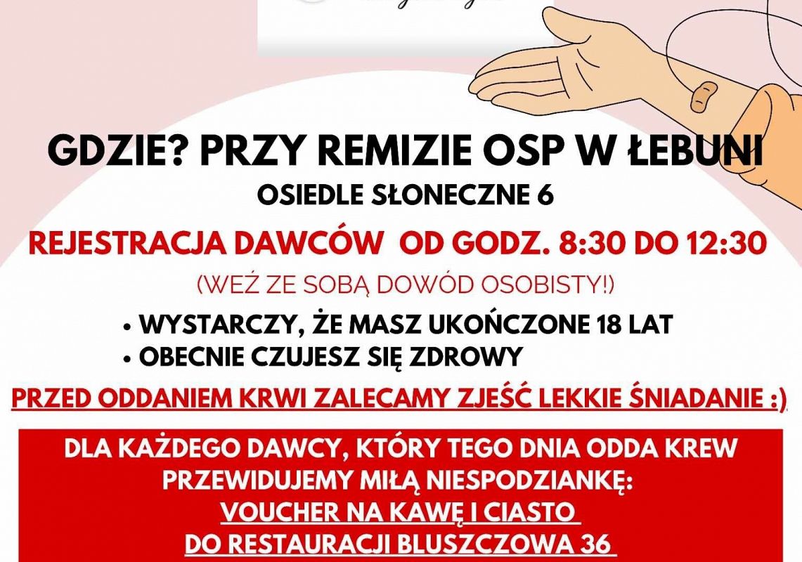 Oddaj krew razem z nami -