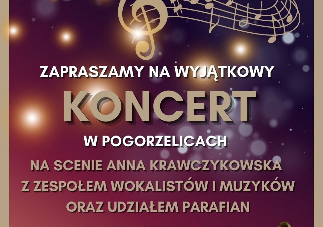 Koncer kolęd w Pogorzelicach
