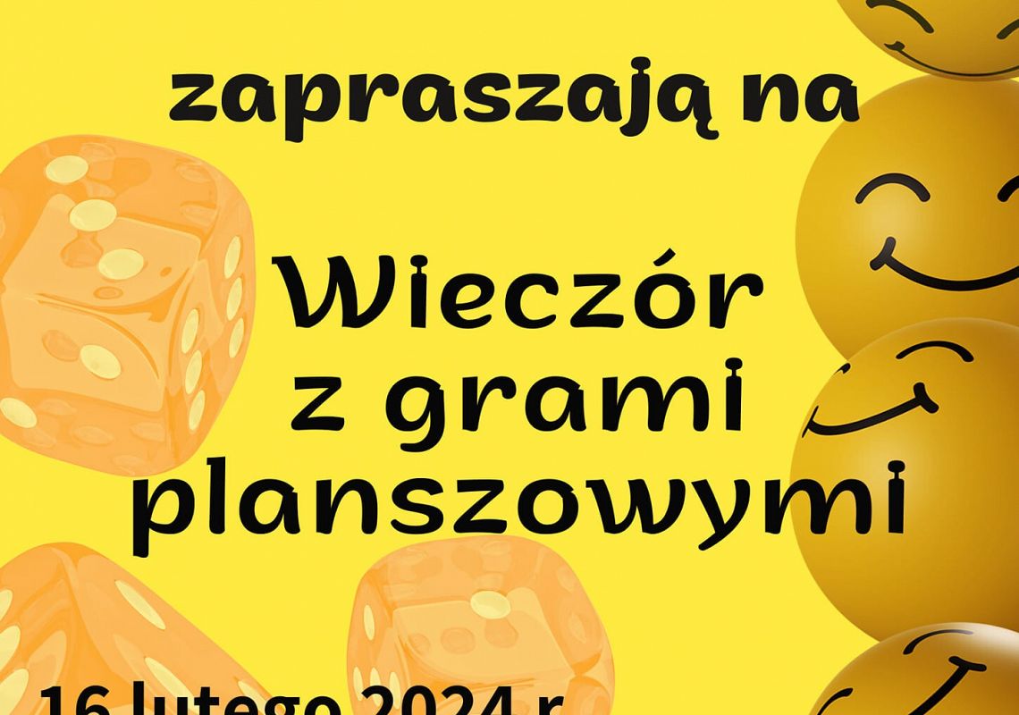 Wieczór z grami planszowymi