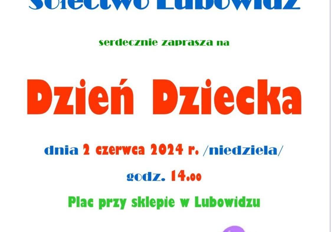 Dzien dziecka w Lubowidzu